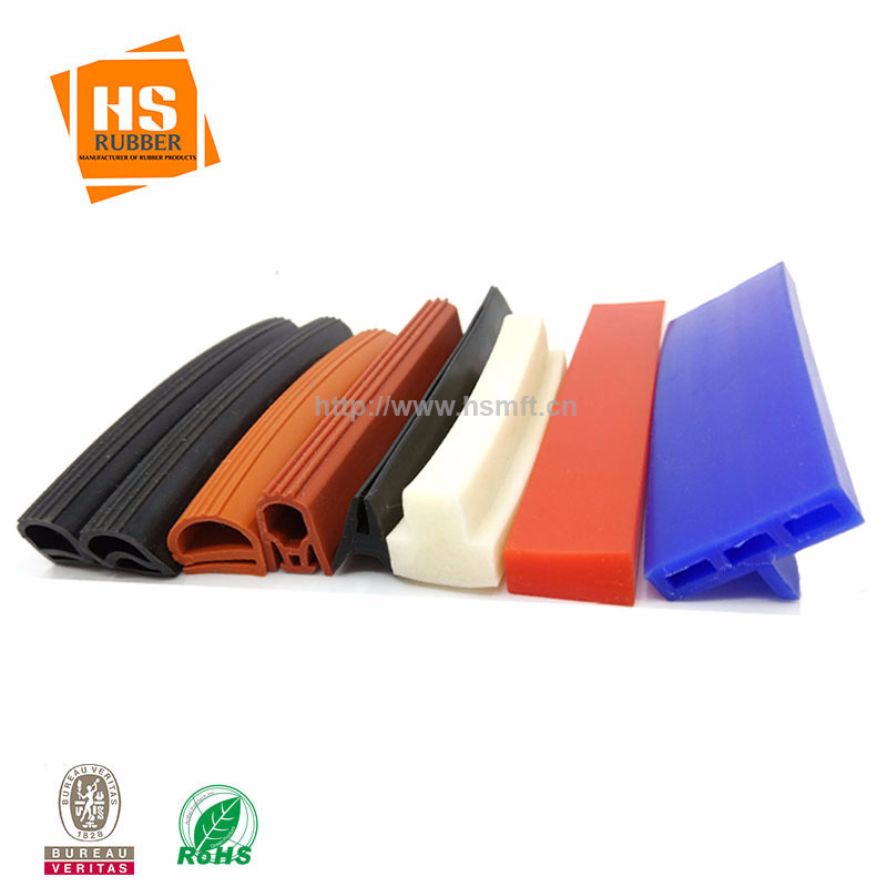 o型e型P型烤箱烘箱硅胶条 砖红色实心硅橡胶密封条 硅胶胶条